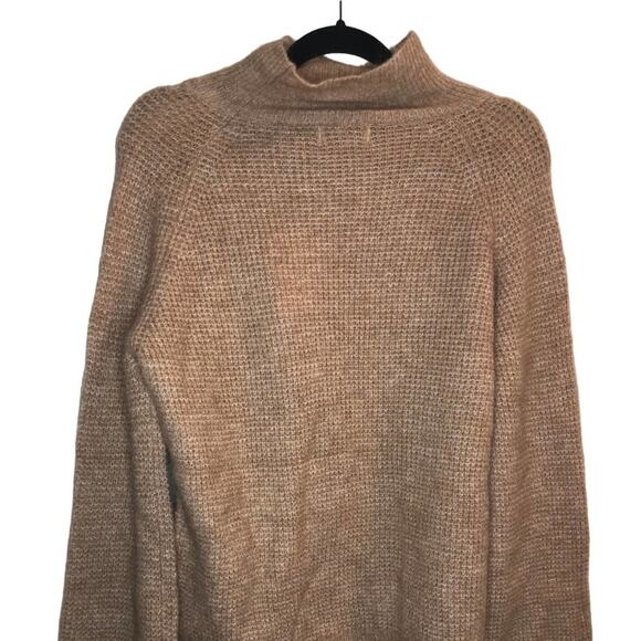 Mohair wool Blend Klimia Sweater Large from MKT Tan Oversized Fall - Picture 3 of 8